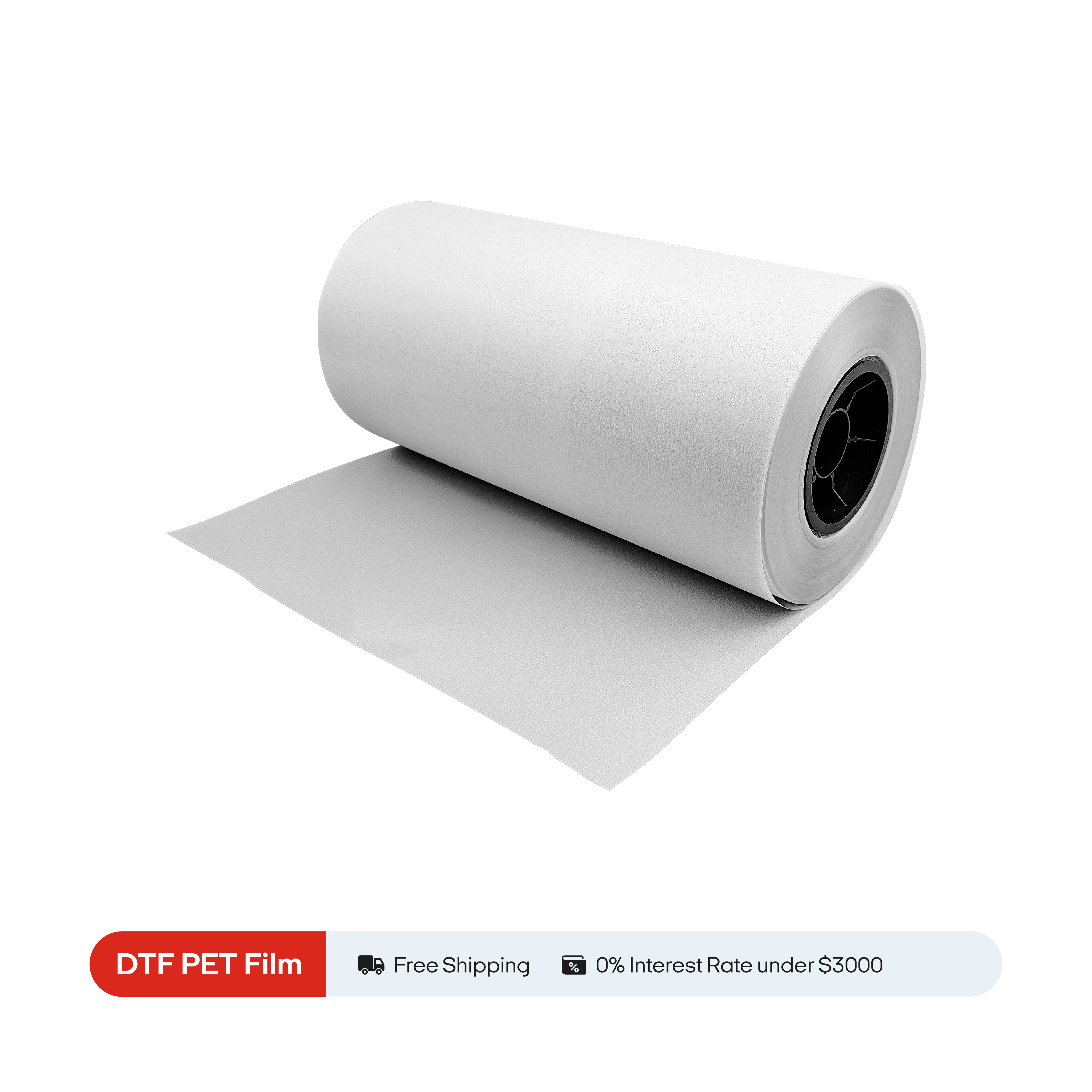 Procolored Film de Transfert DTF Pailleté en Rouleau 11.8 Inch x 328 FT——Compatible avec les imprimantes DTF A3