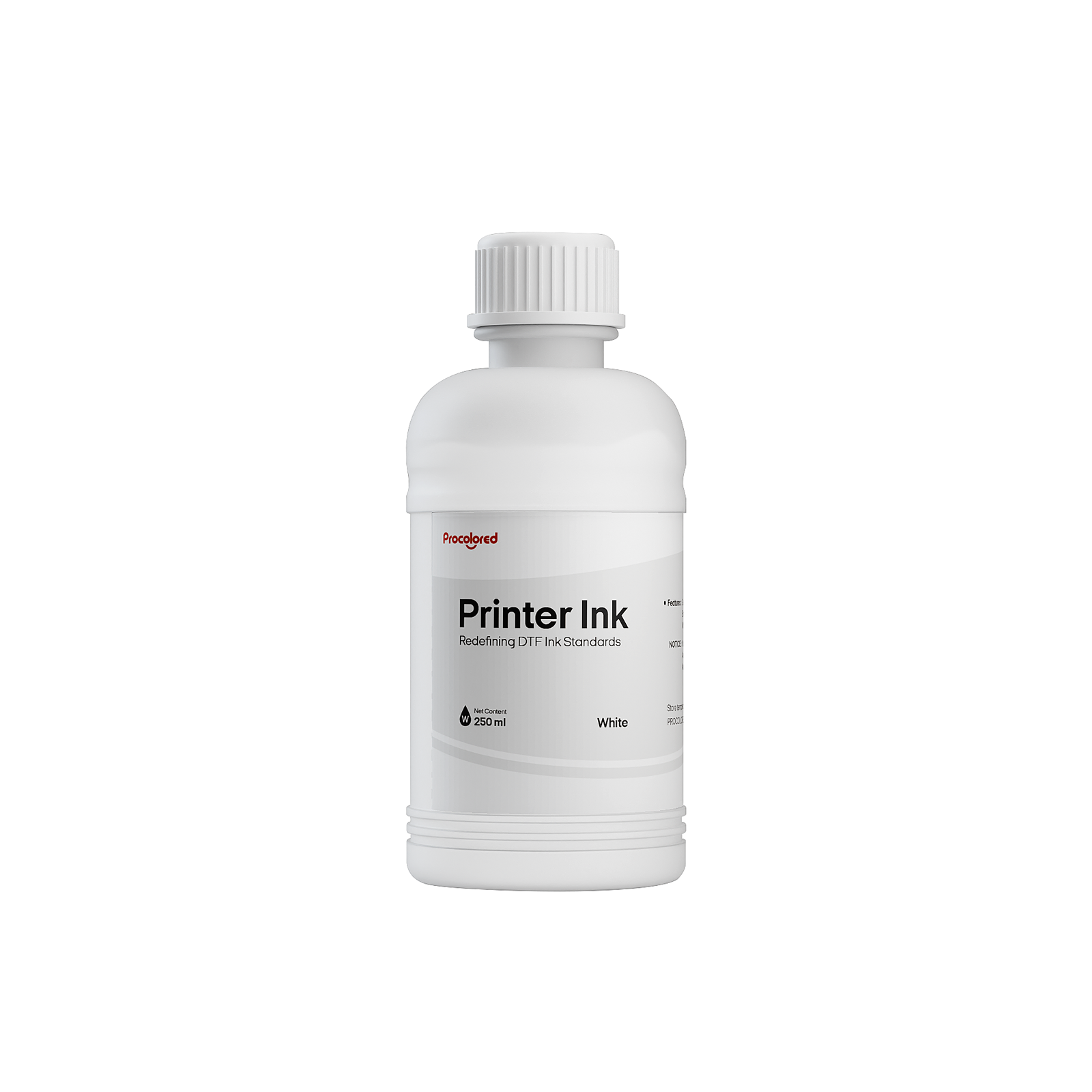 Procolored Encre Blanche pour Impression DTF 500ml