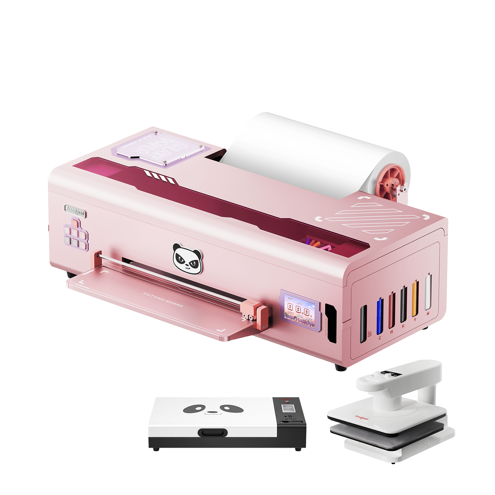 Imprimante DTF K13 Lite 13" A3 & Ensemble complet - Rose