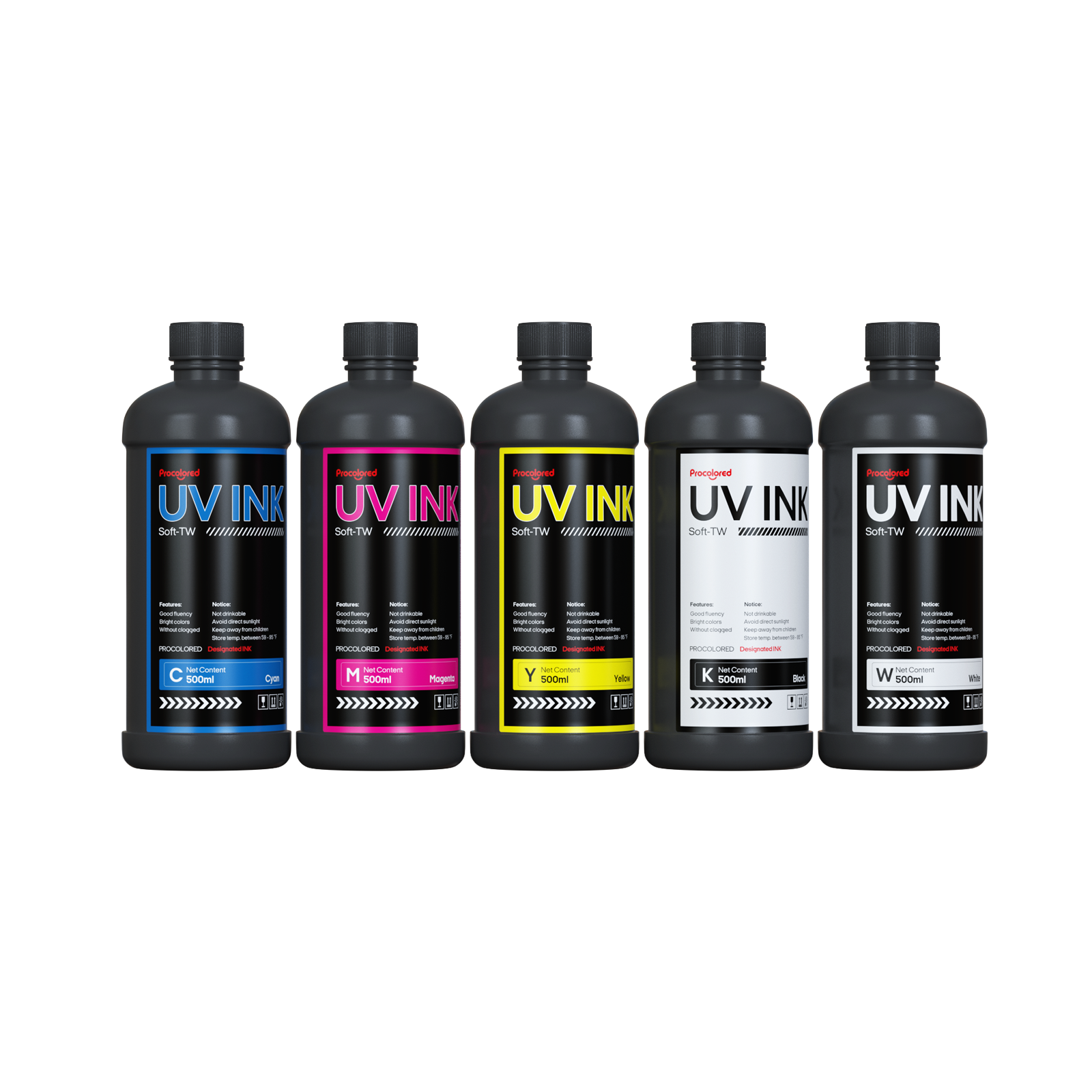 Procolored Encre pour Imprimante UV DTF 500ml