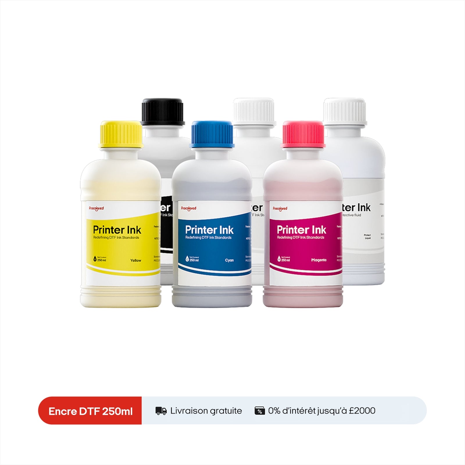 Procolored Encre pour Transfert Direct sur Film 250ml
